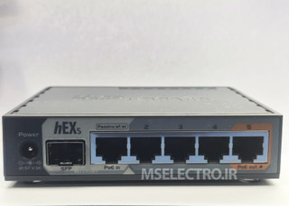 HEX S روتر شبکه میکروتیک کد (RB760IGS)