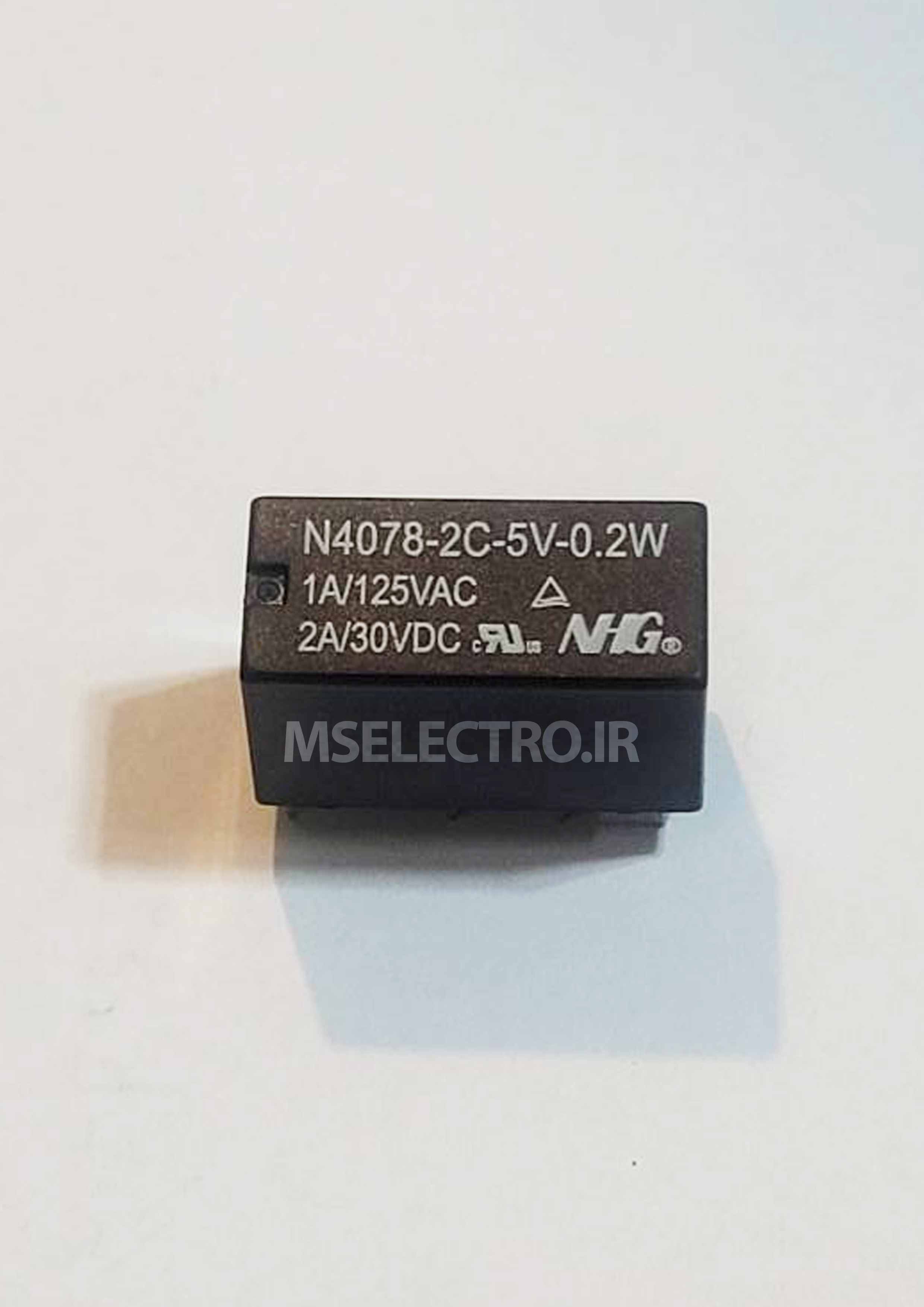 رله مخابراتی N4078-2C-5V-0.2W