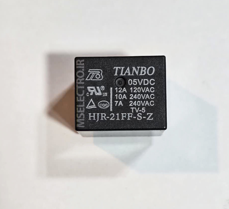 رله 24 ولت HJR-21FF-S-Z(+24V)